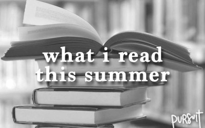 What I Read This Summer